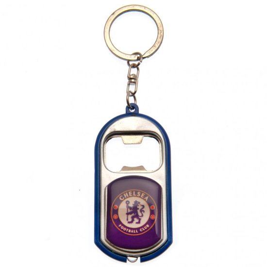 (image for) Chelsea FC Keyring Torch Bottle Opener