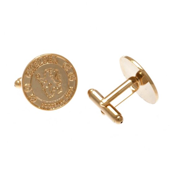(image for) Chelsea FC Gold Plated Cufflinks