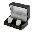 (image for) Arsenal FC Silver Plated Formed Cufflinks