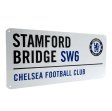 (image for) Chelsea FC White Street Sign