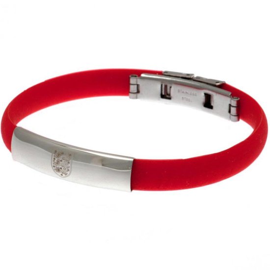 (image for) England FA Colour Silicone Bracelet - Click Image to Close