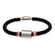 (image for) England FA Colour Ring Leather Bracelet