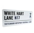 (image for) Tottenham Hotspur FC White Street Sign