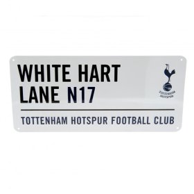 Tottenham Hotspur FC White Street Sign