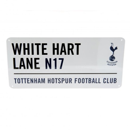 (image for) Tottenham Hotspur FC White Street Sign