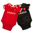 (image for) Wales RU 2 Pack Bodysuit 6-9 Mths PC