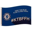 Chelsea FC Slogan Flag