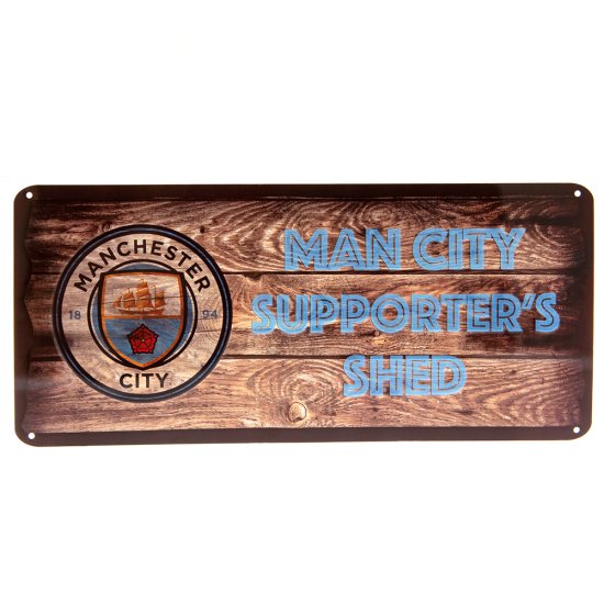 (image for) Manchester City FC Shed Sign