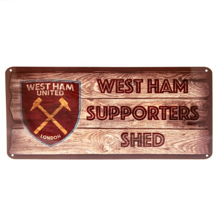 (image for) West Ham United FC Shed Sign