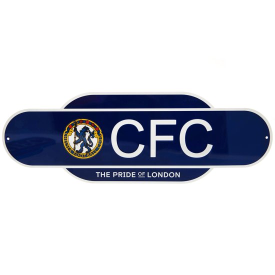 (image for) Chelsea FC Colour Retro Sign