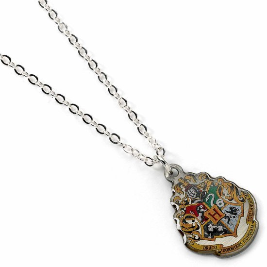 (image for) Harry Potter Silver Plated Necklace Hogwarts