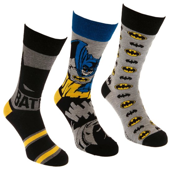 (image for) Batman 3pk Socks Gift Box