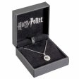 (image for) Harry Potter Sterling Silver Crystal Necklace 9 & 3 Quarters