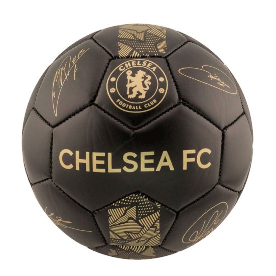 (image for) Chelsea FC Sig Gold Phantom Skill Ball - Click Image to Close