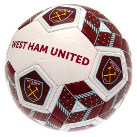 West Ham United FC Hex Size 3 Football
