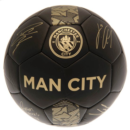 (image for) Manchester City FC Sig Gold Phantom Football - Click Image to Close