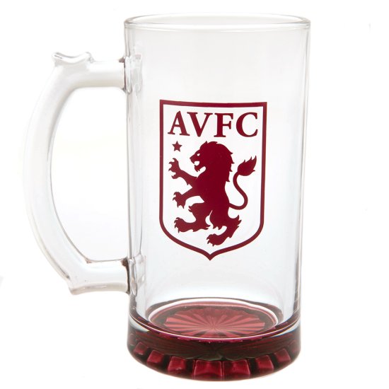 (image for) Aston Villa FC Stein Glass Tankard