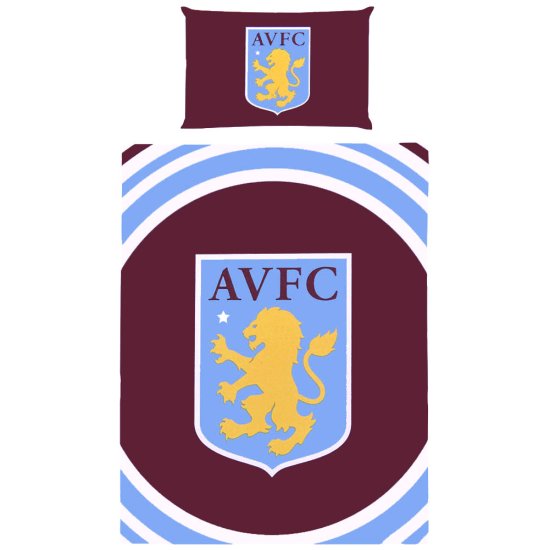 (image for) Aston Villa FC Pulse Single Duvet Set