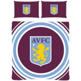 (image for) Aston Villa FC Pulse Double Duvet Set