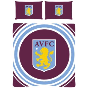 Aston Villa FC Pulse Double Duvet Set