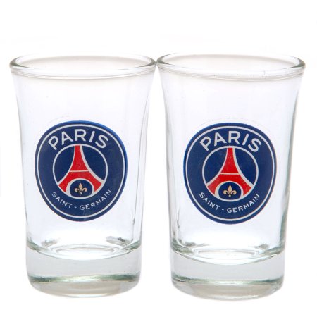 (image for) Paris Saint Germain FC 2pk Shot Glass Set