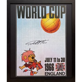 (image for) England FA 1966 Sir Geoff Hurst Signed Framed Print
