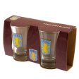 (image for) Aston Villa FC 2pk Shot Glass Set