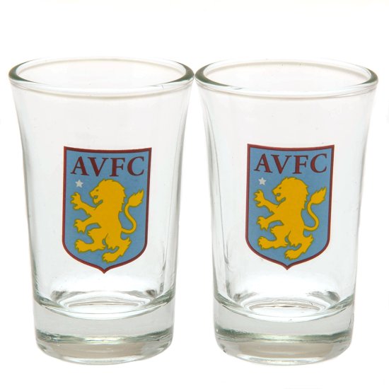 (image for) Aston Villa FC 2pk Shot Glass Set