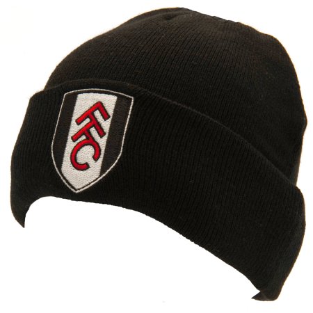 (image for) Fulham FC Black Cuff Beanie