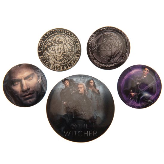 (image for) The Witcher Button Badge Set