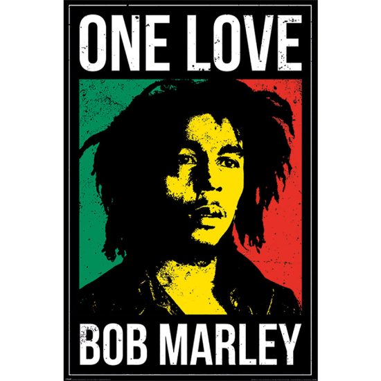 (image for) Bob Marley Poster One Love 117