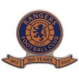 Rangers FC 150 Years Badge