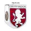 (image for) Harry Potter Sterling Silver Spacer Bead Gryffindor