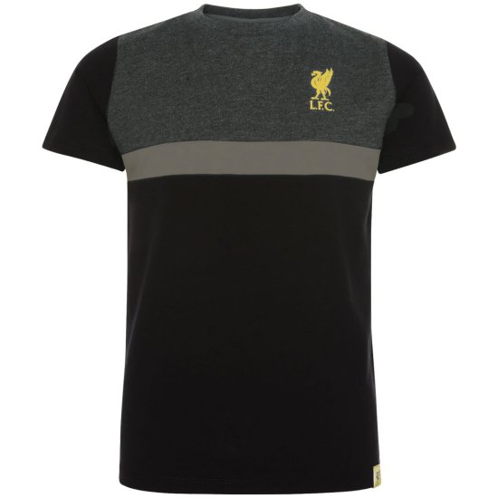 (image for) Liverpool FC Panel T Shirt Junior 5-6 Yrs