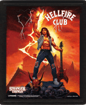 (image for) Stranger Things Framed 3D Picture Hellfire Club