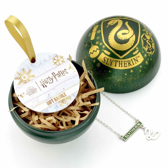 (image for) Harry Potter Christmas Gift Bauble Slytherin