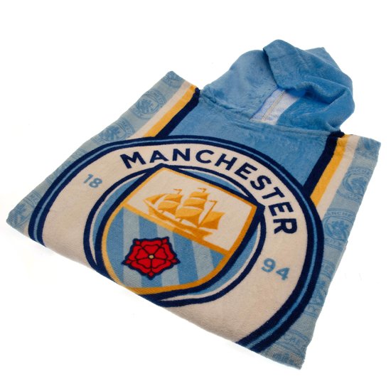 (image for) Manchester City FC Kids Hooded Poncho