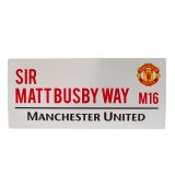 (image for) Manchester United FC Sir Matt Busby Way Street Sign