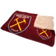 (image for) West Ham United FC Sherpa Fleece Blanket