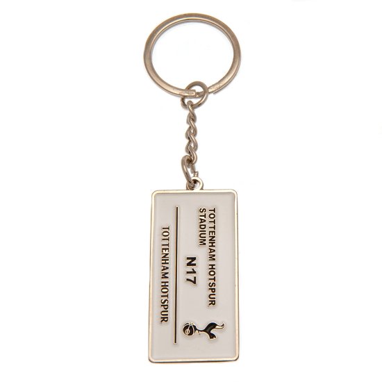 (image for) Tottenham Hotspur FC Embossed Street Sign Keyring