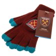 (image for) West Ham United FC Touchscreen Knitted Gloves Adults