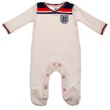 (image for) England FA Sleepsuit 82 Retro 12-18 Mths