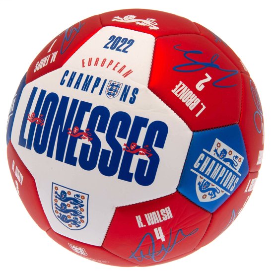 (image for) England Lionesses European Champions Signature Football