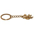 (image for) Rangers FC Antique Gold Scroll Crest Keyring