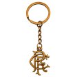 (image for) Rangers FC Antique Gold Scroll Crest Keyring