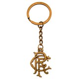 (image for) Rangers FC Antique Gold Scroll Crest Keyring