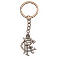 (image for) Rangers FC Antique Silver Scroll Crest Keyring