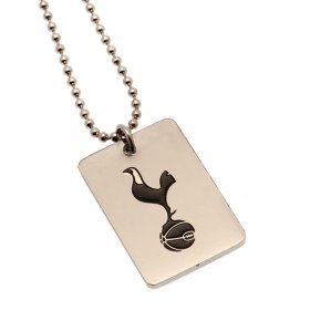 (image for) Tottenham Hotspur FC Enamel Crest Dog Tag & Chain
