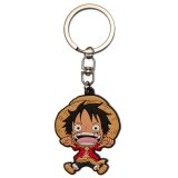 (image for) One Piece PVC Keyring Luffy