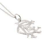 (image for) Rangers FC Sterling Silver Pendant & Chain Small